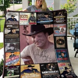 John Michael Montgomery Quilt Blanket Hvt080614  Quilt